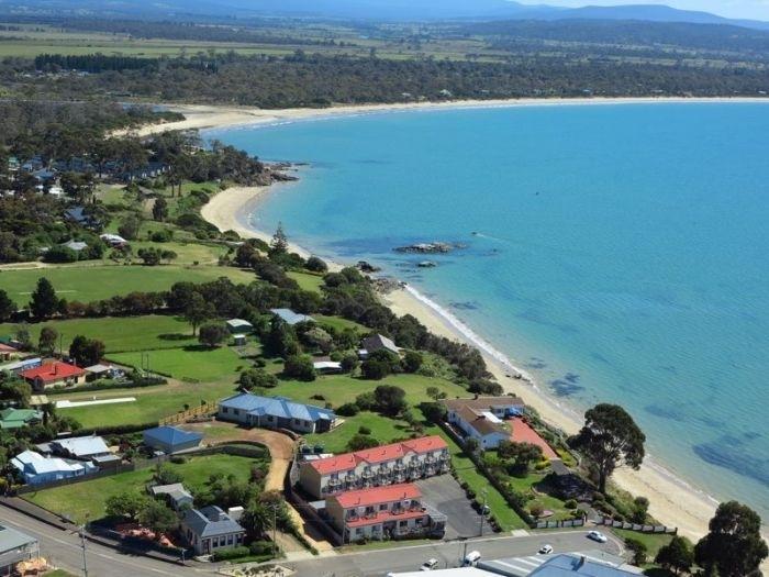 Amos House & Swansea Ocean Villas Bagian luar foto