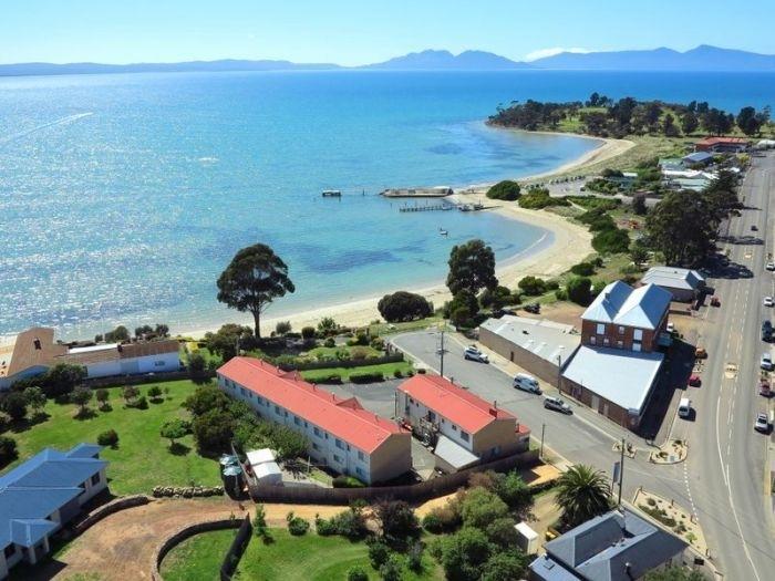 Amos House & Swansea Ocean Villas Bagian luar foto
